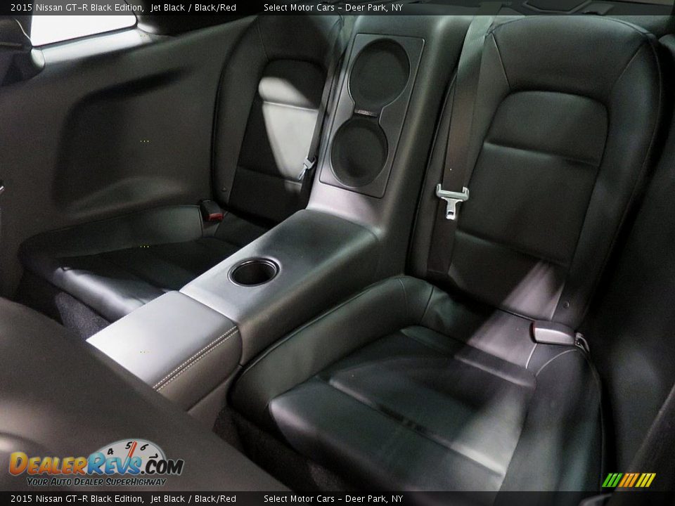 Rear Seat of 2015 Nissan GT-R Black Edition Photo #15