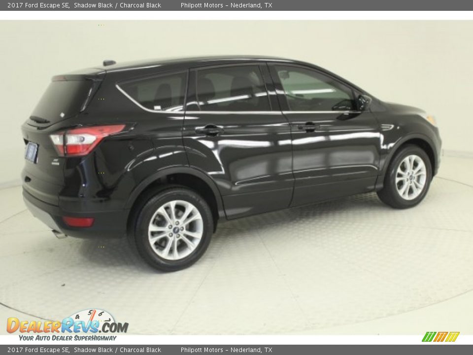 2017 Ford Escape SE Shadow Black / Charcoal Black Photo #8