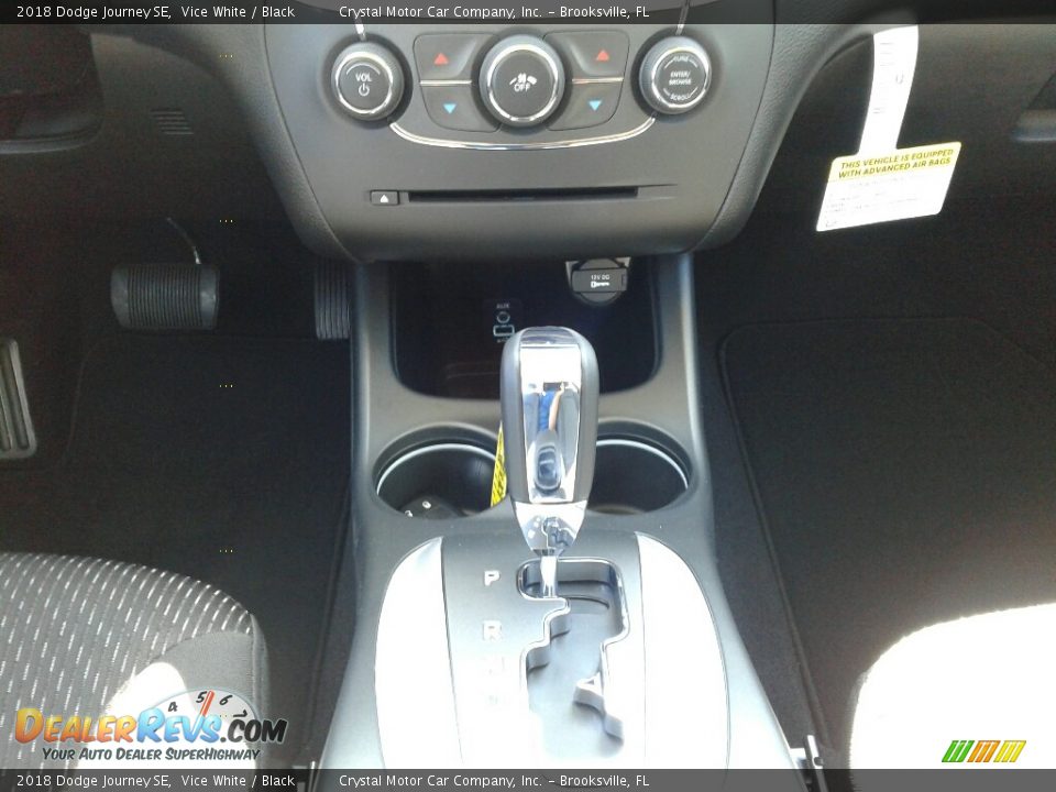 2018 Dodge Journey SE Vice White / Black Photo #16