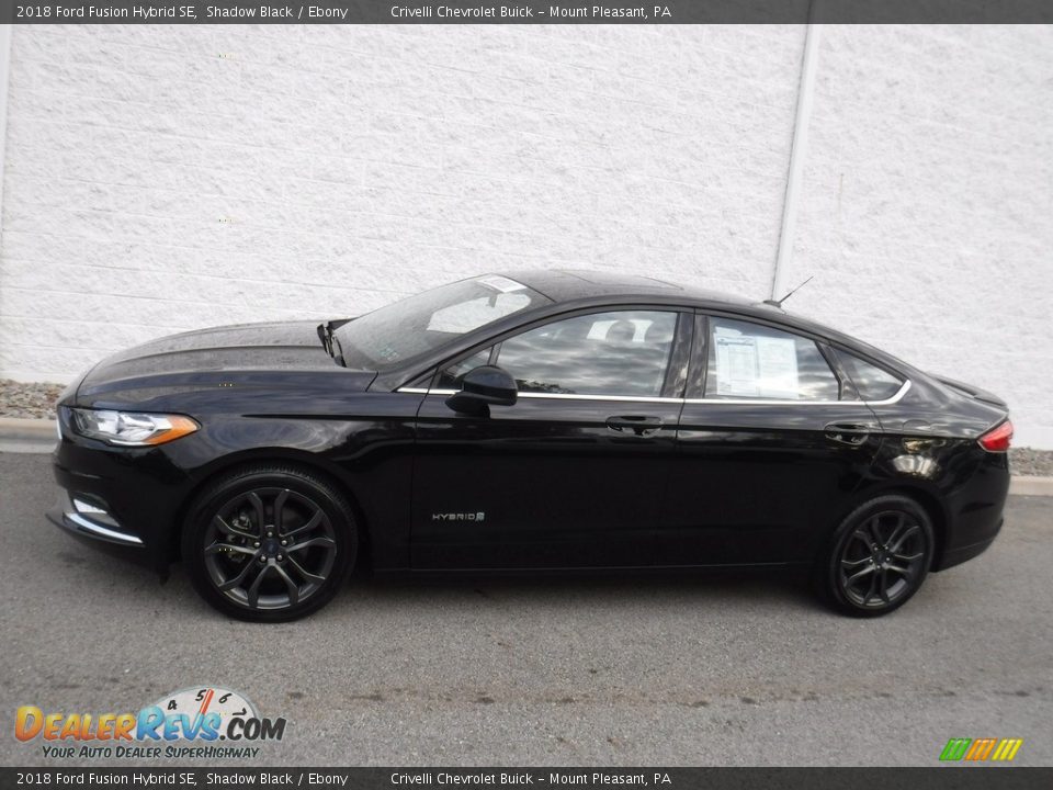 2018 Ford Fusion Hybrid SE Shadow Black / Ebony Photo #2