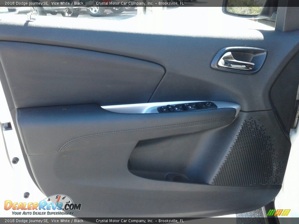2018 Dodge Journey SE Vice White / Black Photo #17