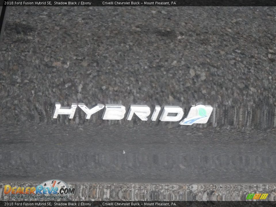 2018 Ford Fusion Hybrid SE Shadow Black / Ebony Photo #3