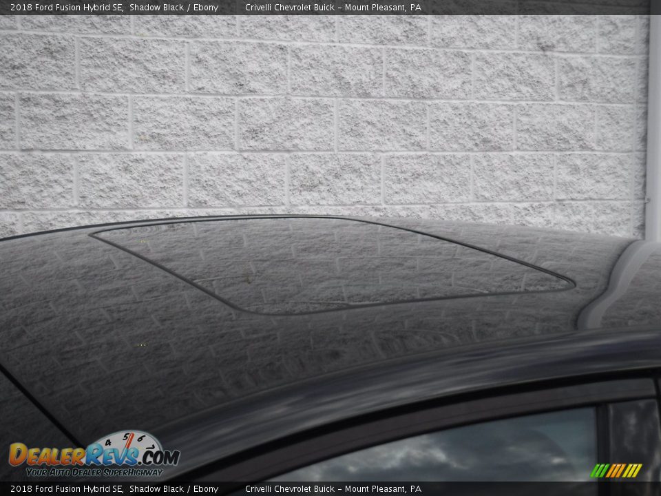 2018 Ford Fusion Hybrid SE Shadow Black / Ebony Photo #5