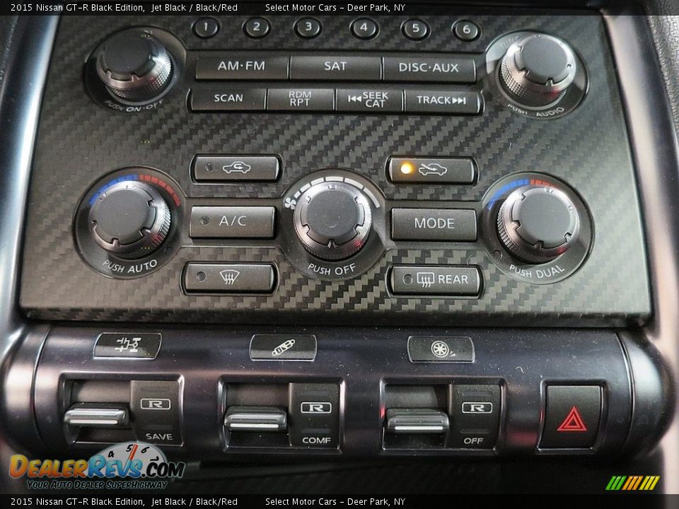 Controls of 2015 Nissan GT-R Black Edition Photo #21