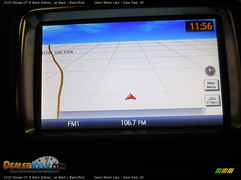 Navigation of 2015 Nissan GT-R Black Edition Photo #22