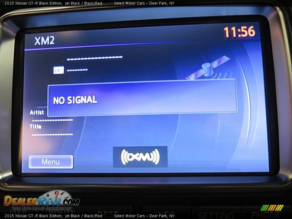 2015 Nissan GT-R Black Edition Jet Black / Black/Red Photo #24