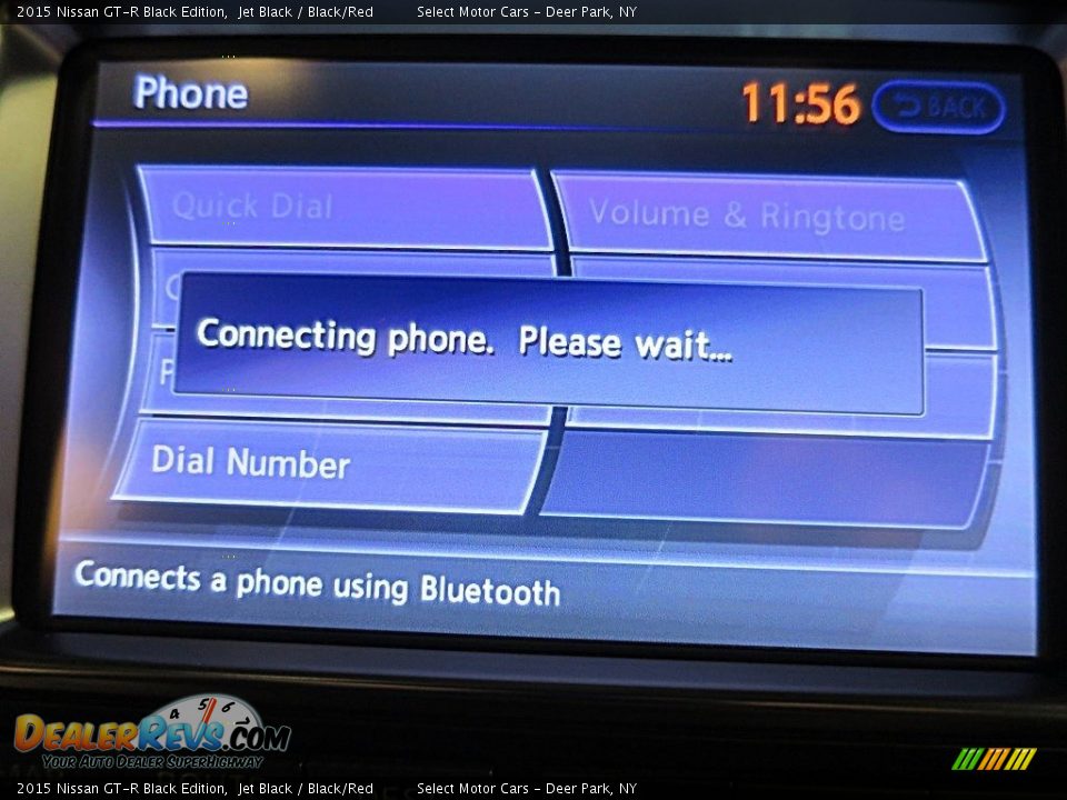 2015 Nissan GT-R Black Edition Jet Black / Black/Red Photo #25