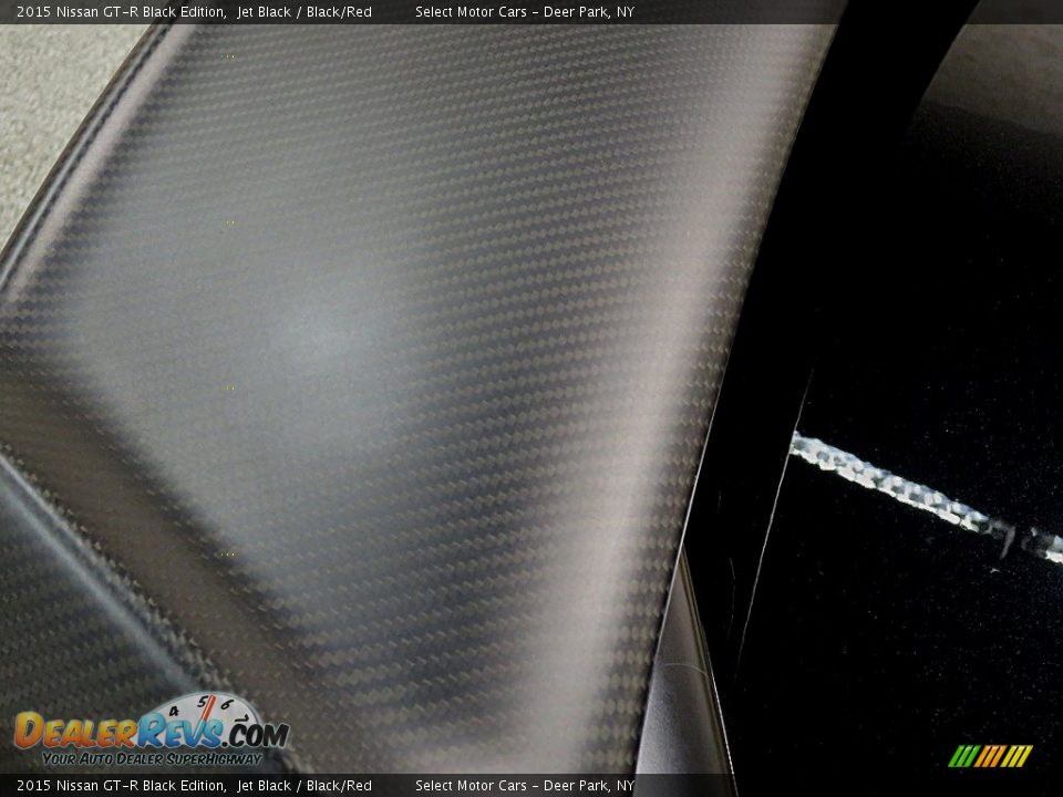 2015 Nissan GT-R Black Edition Jet Black / Black/Red Photo #26