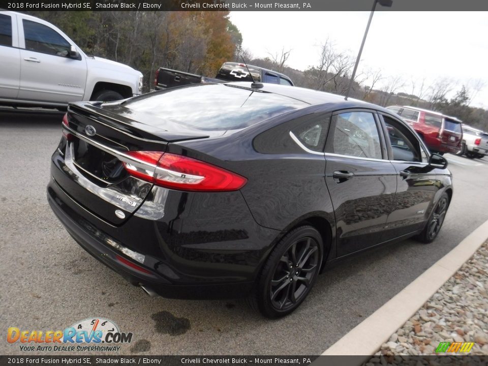 2018 Ford Fusion Hybrid SE Shadow Black / Ebony Photo #9