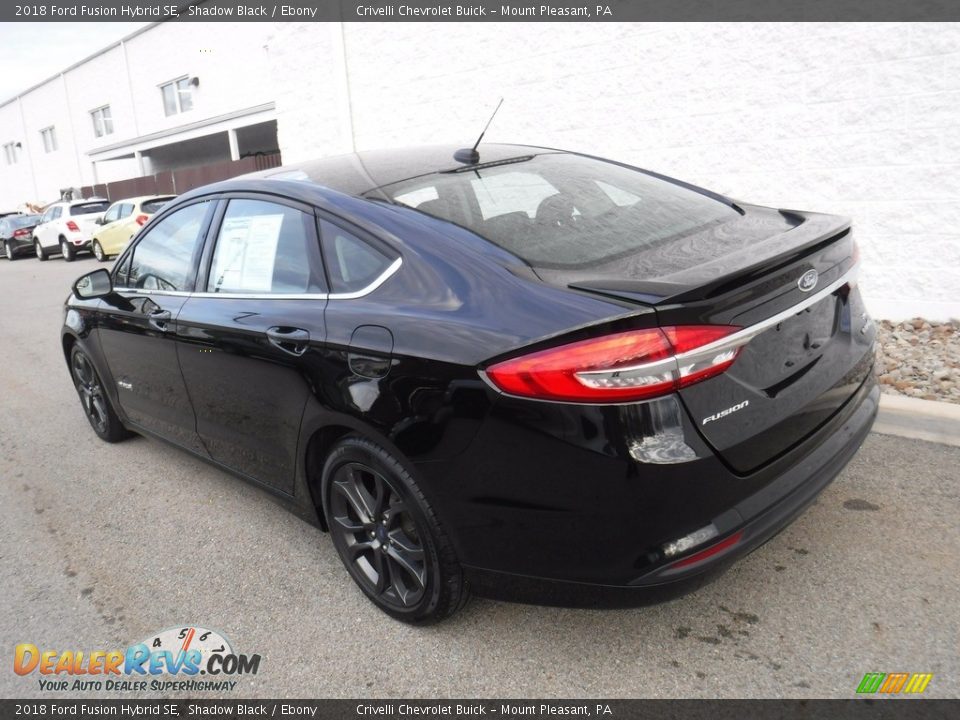 2018 Ford Fusion Hybrid SE Shadow Black / Ebony Photo #12