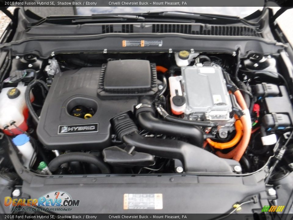 2018 Ford Fusion Hybrid SE Shadow Black / Ebony Photo #13