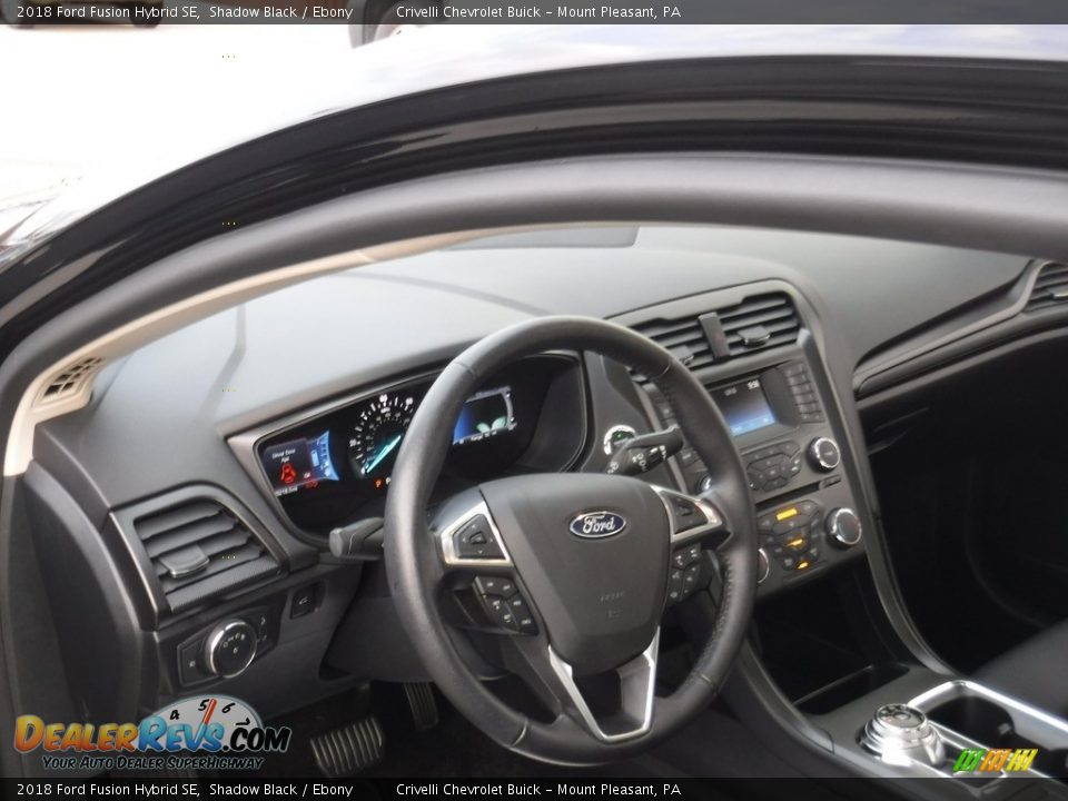 2018 Ford Fusion Hybrid SE Shadow Black / Ebony Photo #15