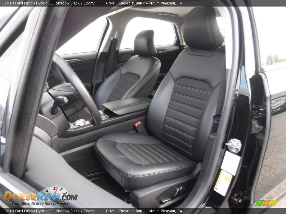 2018 Ford Fusion Hybrid SE Shadow Black / Ebony Photo #16