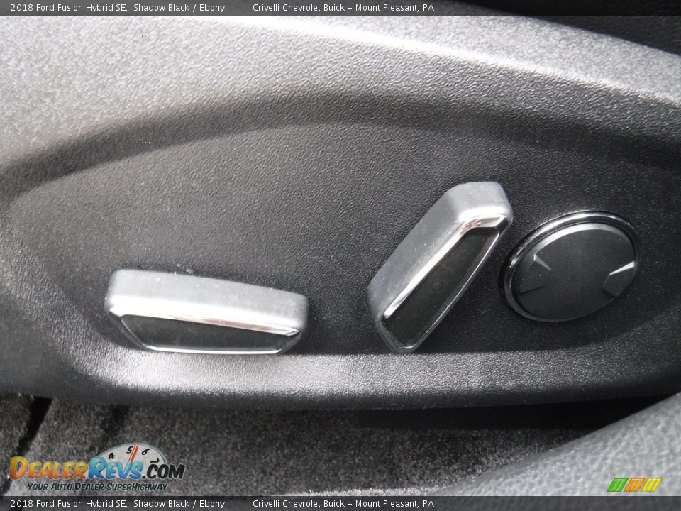 2018 Ford Fusion Hybrid SE Shadow Black / Ebony Photo #17