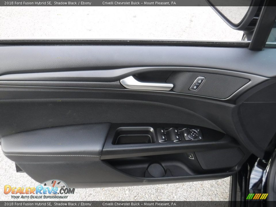 2018 Ford Fusion Hybrid SE Shadow Black / Ebony Photo #19