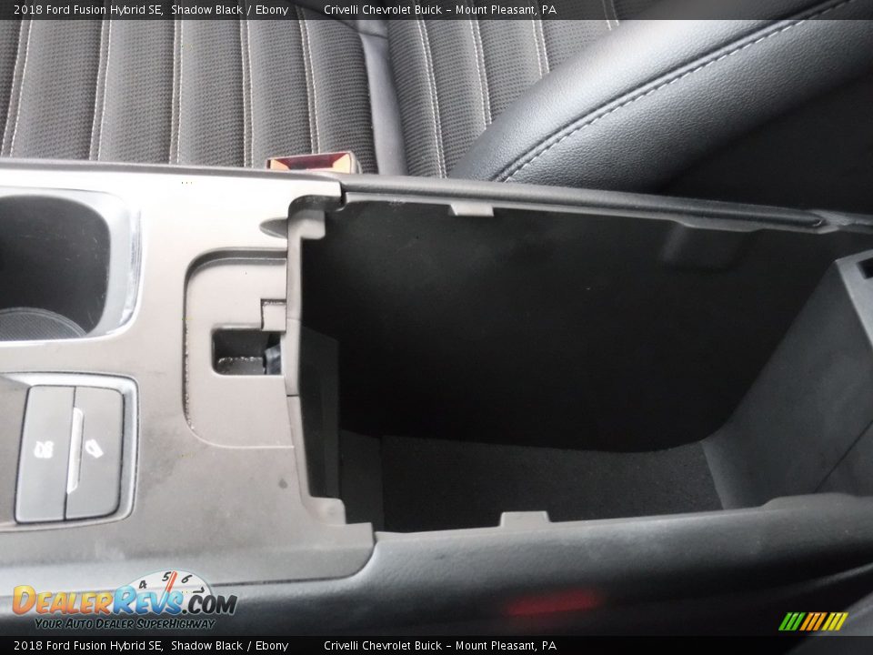 2018 Ford Fusion Hybrid SE Shadow Black / Ebony Photo #24