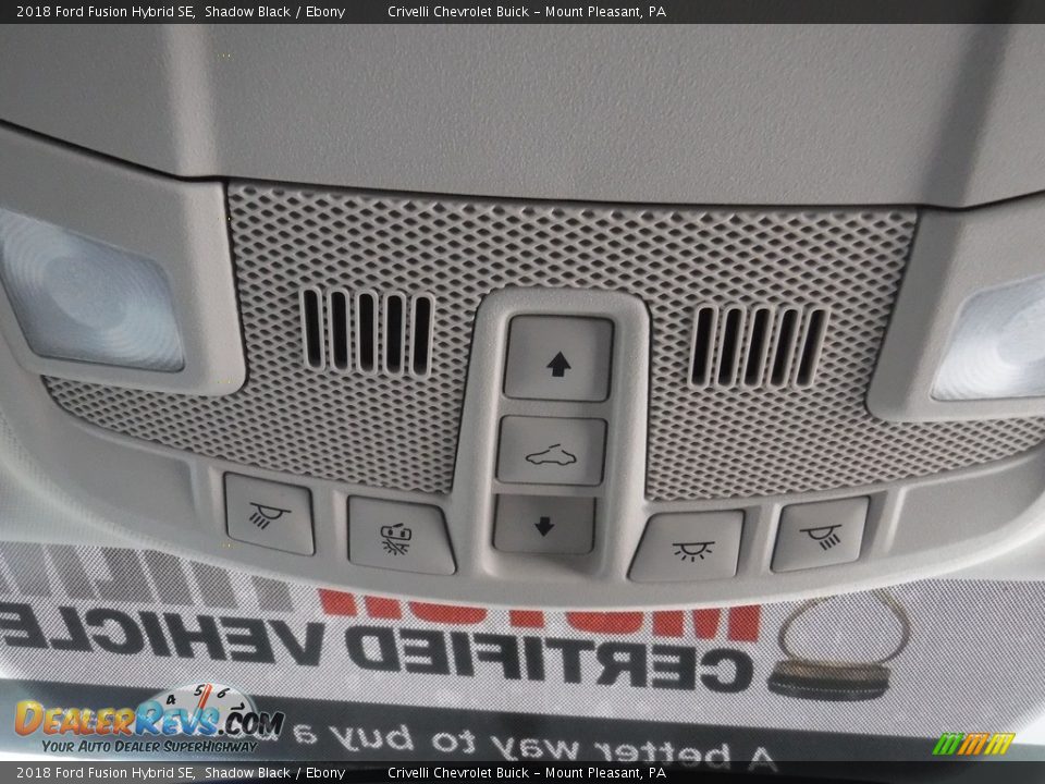 2018 Ford Fusion Hybrid SE Shadow Black / Ebony Photo #26