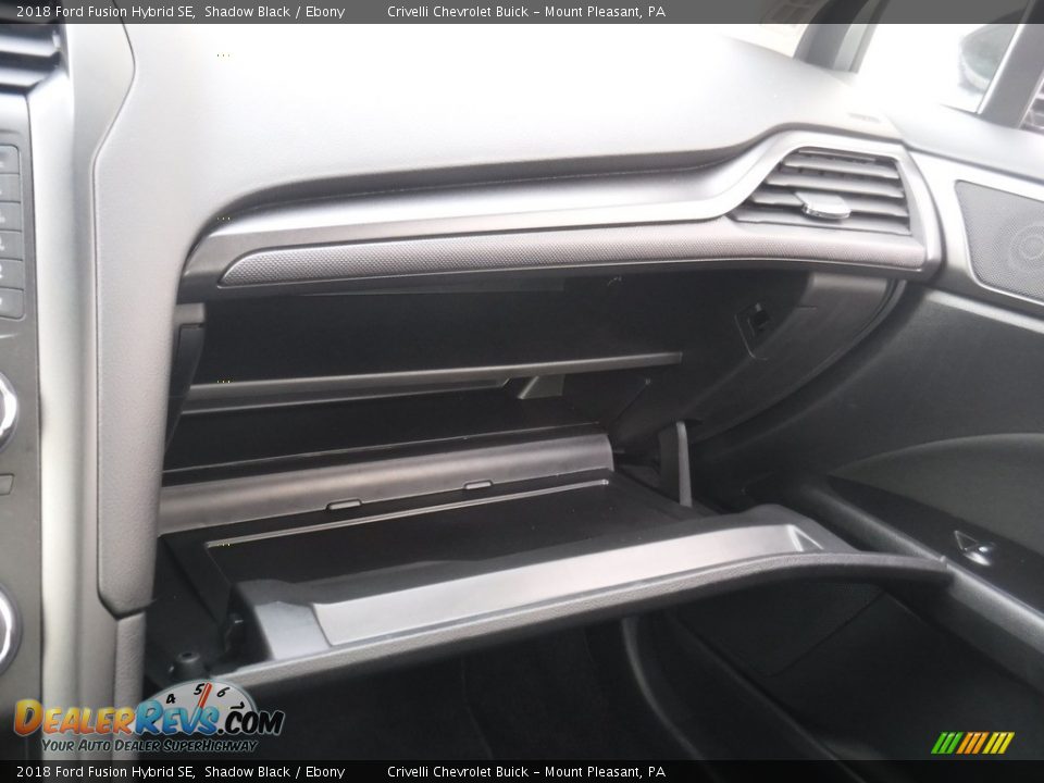 2018 Ford Fusion Hybrid SE Shadow Black / Ebony Photo #28