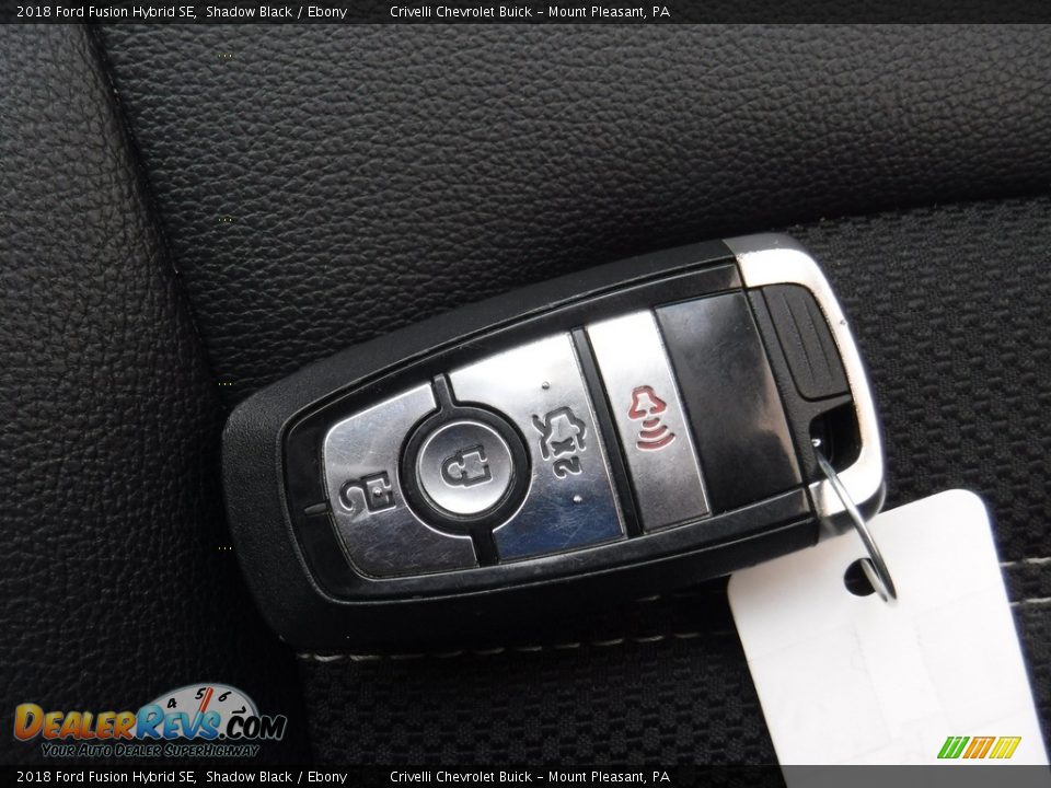 2018 Ford Fusion Hybrid SE Shadow Black / Ebony Photo #32