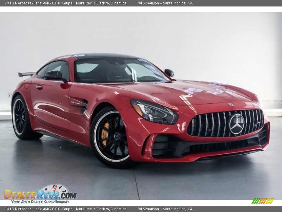 Front 3/4 View of 2018 Mercedes-Benz AMG GT R Coupe Photo #13