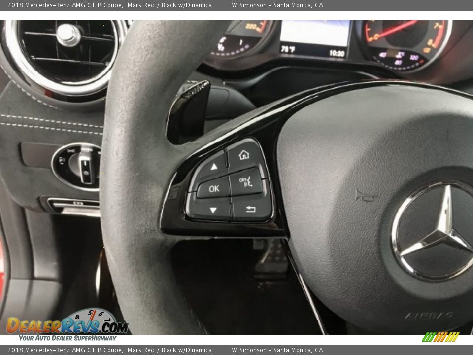 2018 Mercedes-Benz AMG GT R Coupe Steering Wheel Photo #14