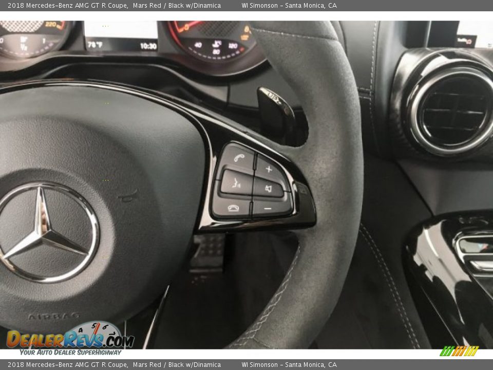 2018 Mercedes-Benz AMG GT R Coupe Steering Wheel Photo #15