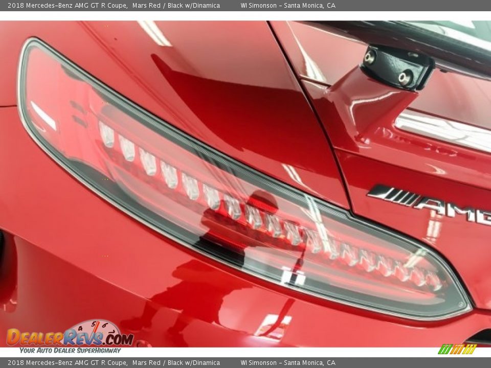 2018 Mercedes-Benz AMG GT R Coupe Mars Red / Black w/Dinamica Photo #23