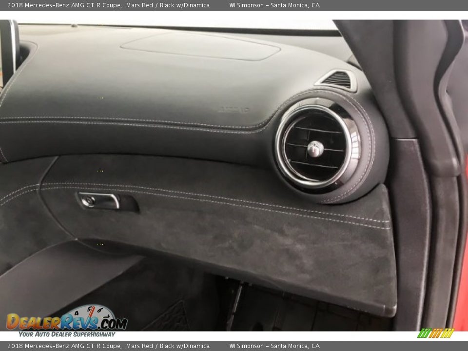 2018 Mercedes-Benz AMG GT R Coupe Mars Red / Black w/Dinamica Photo #25