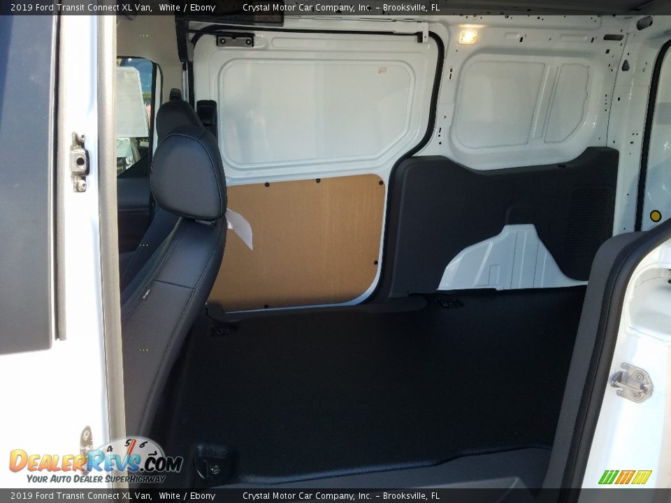2019 Ford Transit Connect XL Van White / Ebony Photo #10