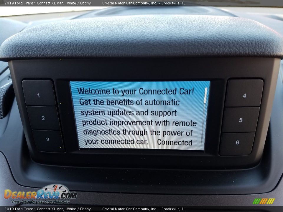 2019 Ford Transit Connect XL Van White / Ebony Photo #15