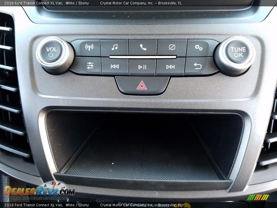 2019 Ford Transit Connect XL Van White / Ebony Photo #16