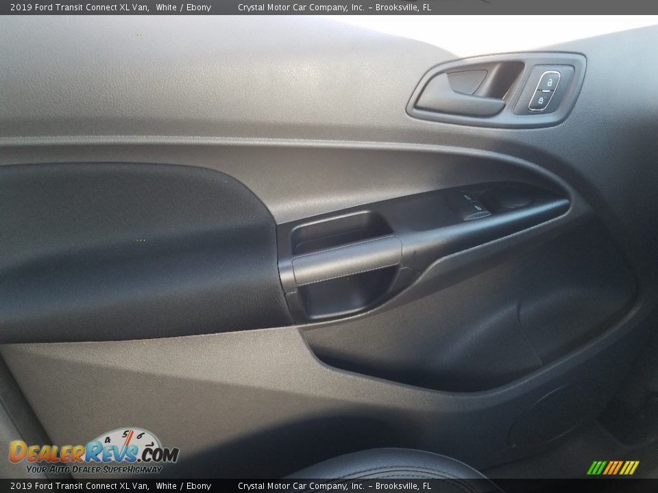 2019 Ford Transit Connect XL Van White / Ebony Photo #17