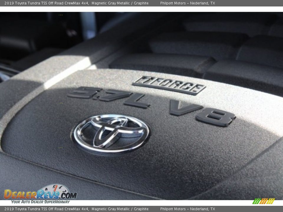 2019 Toyota Tundra TSS Off Road CrewMax 4x4 Magnetic Gray Metallic / Graphite Photo #34