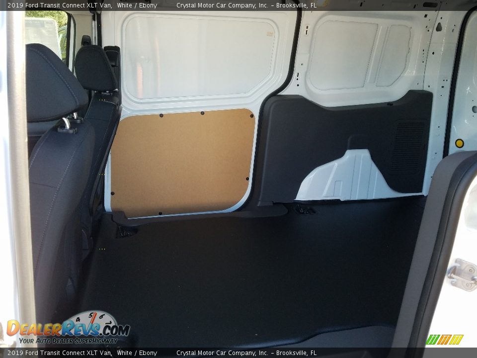 2019 Ford Transit Connect XLT Van White / Ebony Photo #10