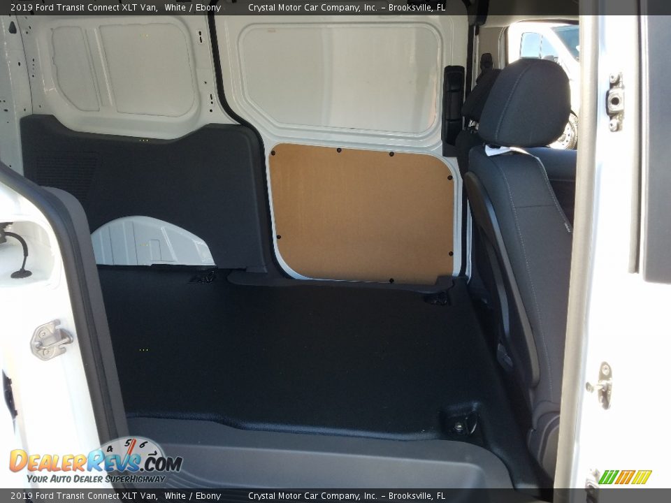 2019 Ford Transit Connect XLT Van White / Ebony Photo #11