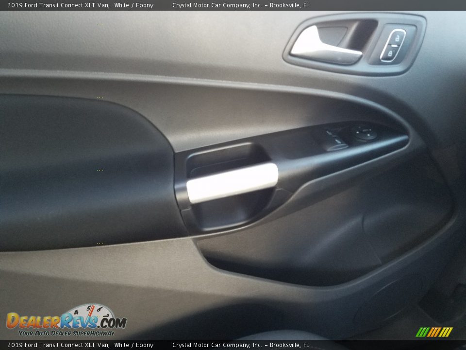 2019 Ford Transit Connect XLT Van White / Ebony Photo #17