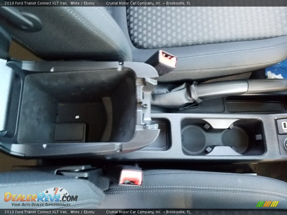 2019 Ford Transit Connect XLT Van White / Ebony Photo #18