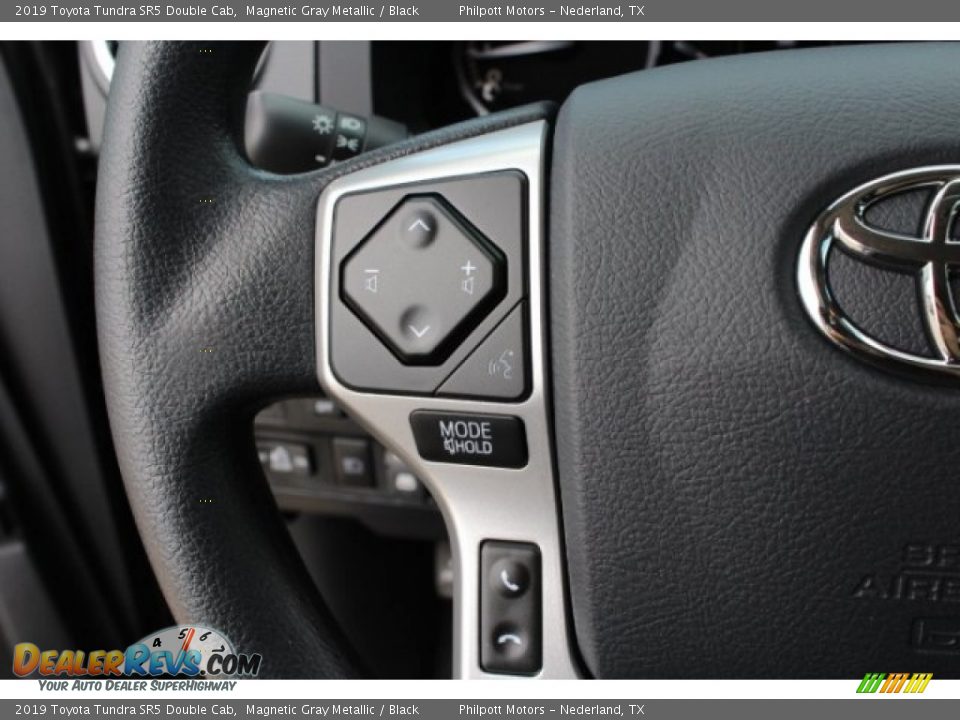 2019 Toyota Tundra SR5 Double Cab Magnetic Gray Metallic / Black Photo #19