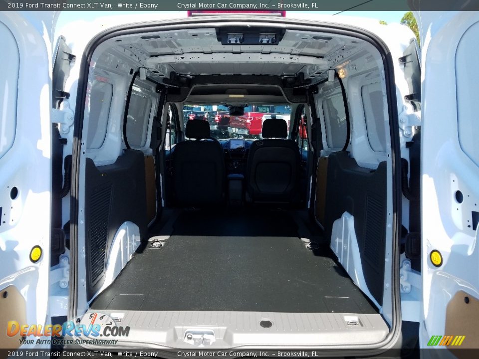 2019 Ford Transit Connect XLT Van White / Ebony Photo #19