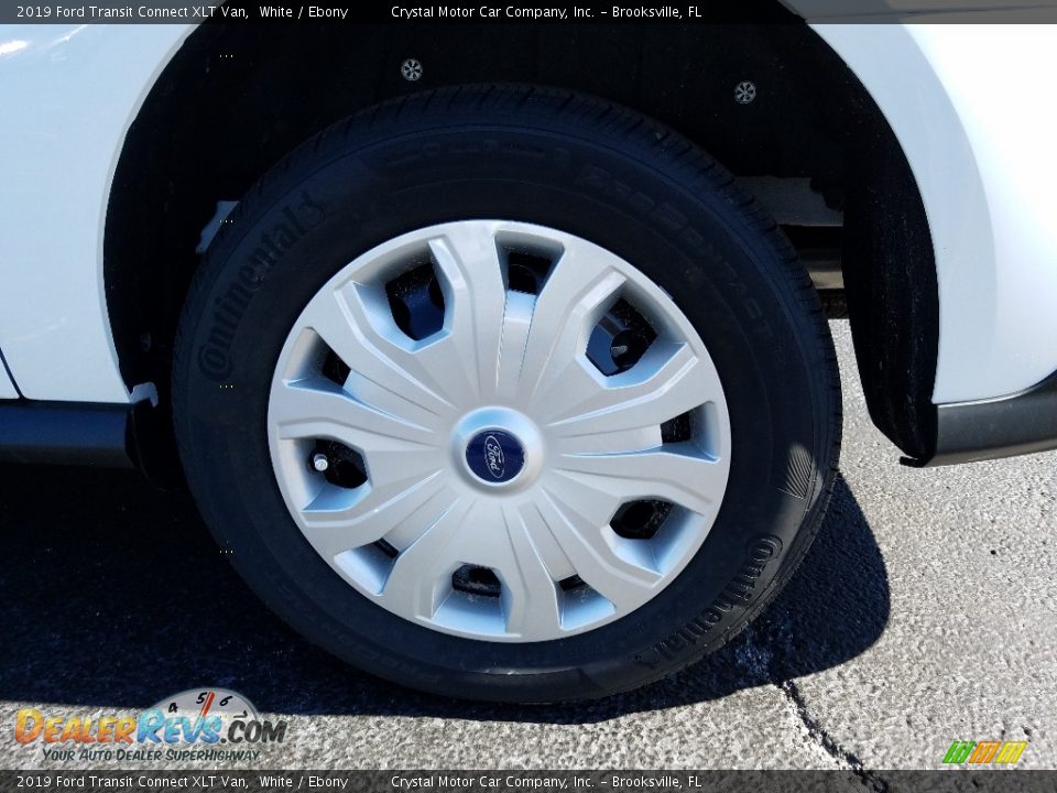 2019 Ford Transit Connect XLT Van White / Ebony Photo #20