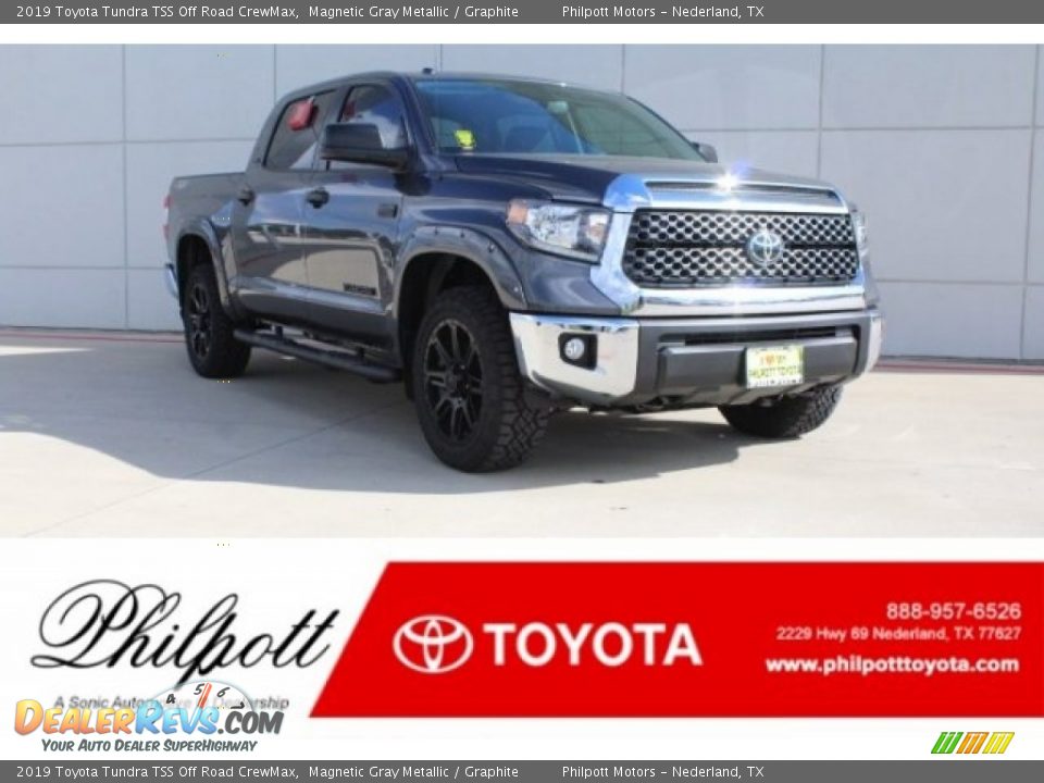 2019 Toyota Tundra TSS Off Road CrewMax Magnetic Gray Metallic / Graphite Photo #1