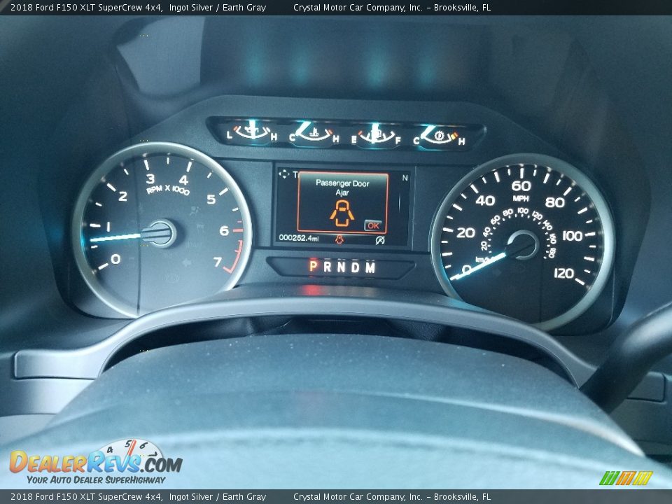 2018 Ford F150 XLT SuperCrew 4x4 Ingot Silver / Earth Gray Photo #14