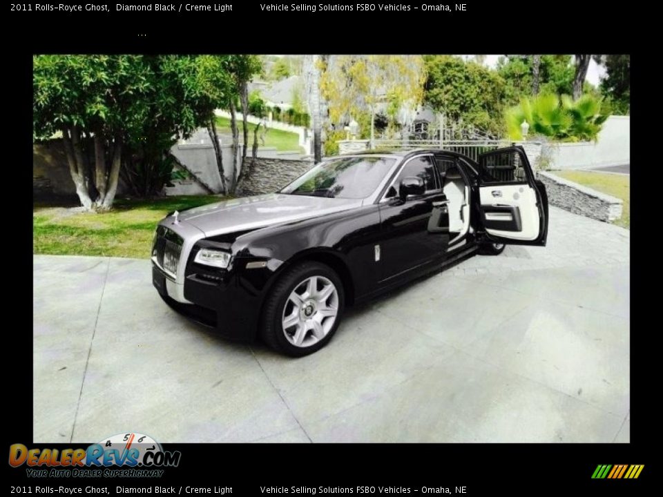 2011 Rolls-Royce Ghost Diamond Black / Creme Light Photo #1