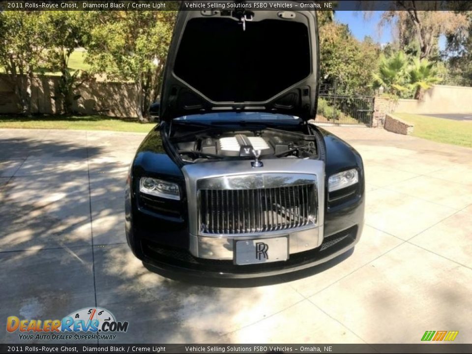 2011 Rolls-Royce Ghost Diamond Black / Creme Light Photo #4