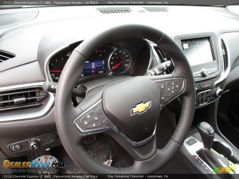 2019 Chevrolet Equinox LT AWD Pepperdust Metallic / Jet Black Photo #8