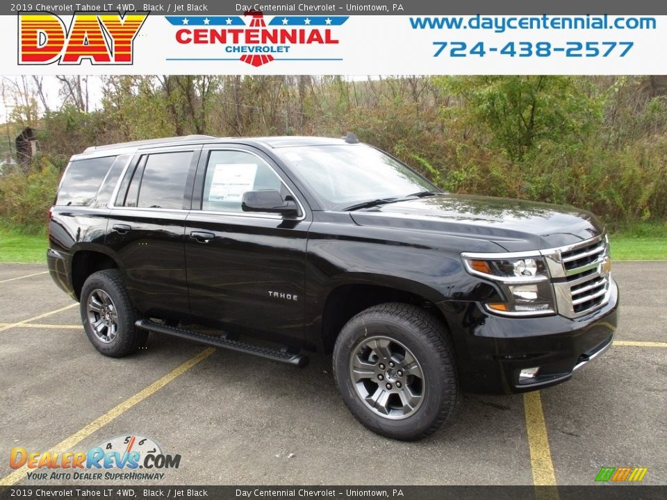 2019 Chevrolet Tahoe LT 4WD Black / Jet Black Photo #1