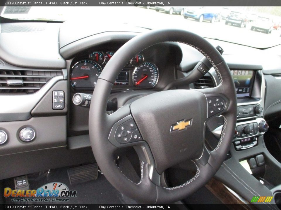 2019 Chevrolet Tahoe LT 4WD Black / Jet Black Photo #13