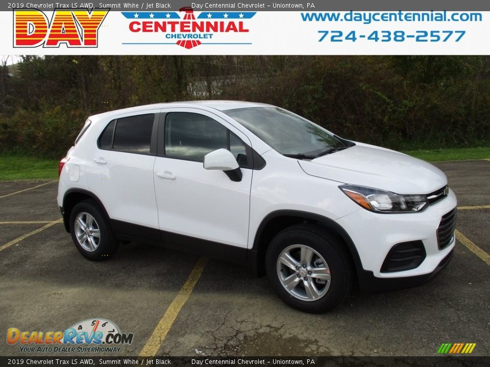 2019 Chevrolet Trax LS AWD Summit White / Jet Black Photo #1