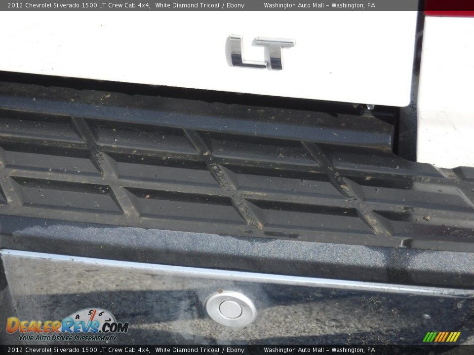2012 Chevrolet Silverado 1500 LT Crew Cab 4x4 White Diamond Tricoat / Ebony Photo #12