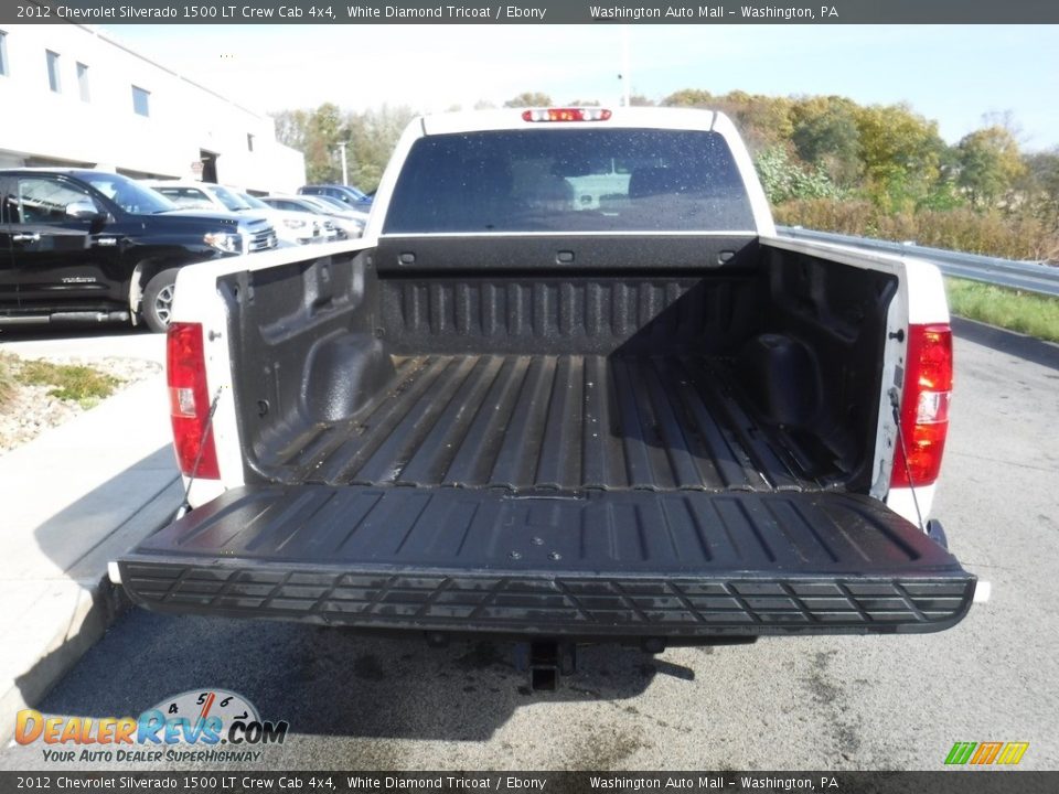 2012 Chevrolet Silverado 1500 LT Crew Cab 4x4 White Diamond Tricoat / Ebony Photo #13